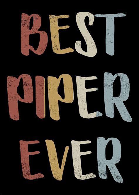 best piper ever poster by royalsigns displate