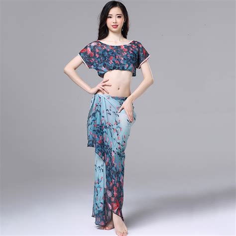 2017 Sex Lady Belly Dance Costumes Topandskirt Sling Top
