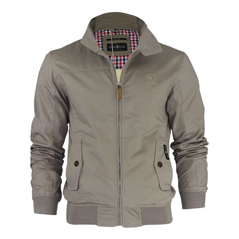 mens harrington jacket crosshatch harrinz vintage retro summer jacket coat ebay