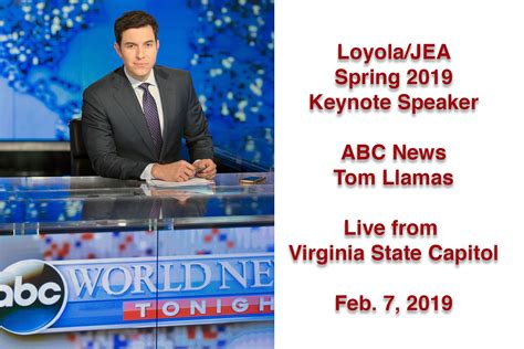 2019 Keynote Speech By Tom Llamas Abc News Jea Louisiana