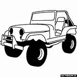 Jeep Coloring Cj Pages Clipart Transportation Cars Folding Paper Clipartmag Jeeps sketch template