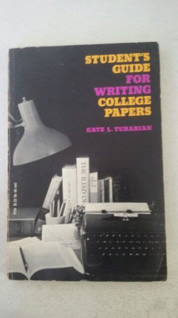 students guide  writing college papers   kate  turabian