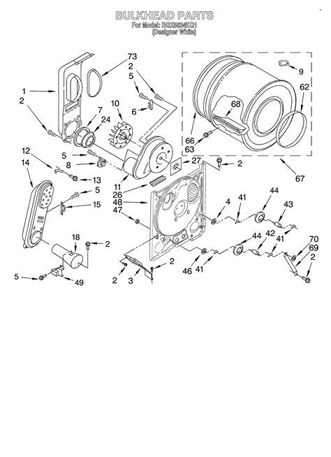 roper dryer parts diagram wiring diagram