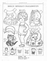 Identification Dolly Dingle Paper Pages Dolls Joan sketch template