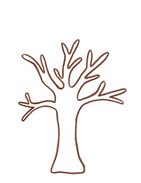 tree template printable clipart