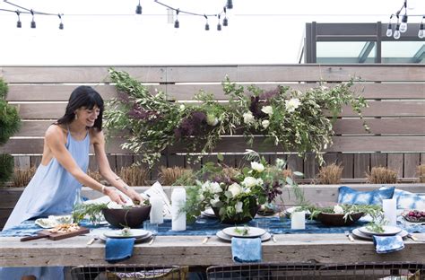 Athena Calderon Rooftop Entertaining Tips For A Rooftop Garden Party