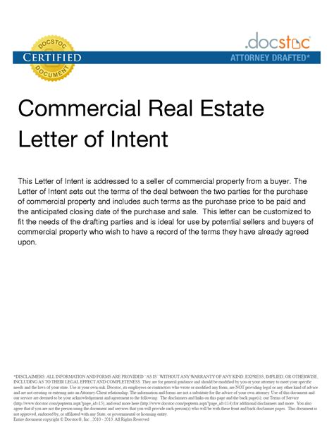 letter  interest  purchase property sample templates