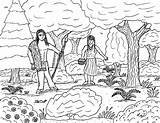 Wampanoag Coloring Pages Robin Great Woman Man sketch template