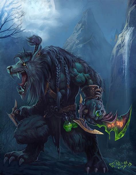 The Greatest Worgen Rogue Artwork I Ve Ever Seen World