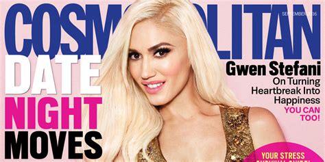 Gwen Stefani September 2016 Cosmo Cover Gwen Stefani On Blake Shelton