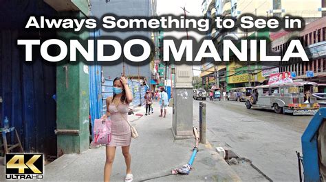 Just Another Day In Tondo Manila Philippines Walking Tour [4k] Youtube