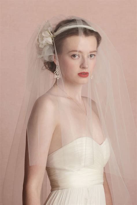Bourbon Rose Veil In Shop Shoes And Accessories Veils At Bhldn Wedding