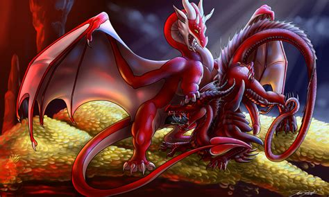 Rule 34 Cum Dragon Duo Feral Male Penis Scalie Sex Wings Yami Griffin