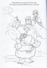 Frozen Coloring Pages Illustrations Official Fanpop Title sketch template