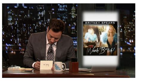 Jimmy Fallon S Thank You Notes For Britney Spears