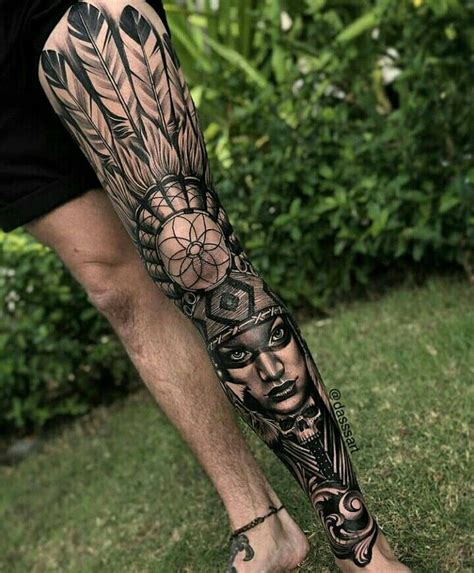 Pin De Wendell Em Tattoo Com Imagens Tatuagem Na Perna
