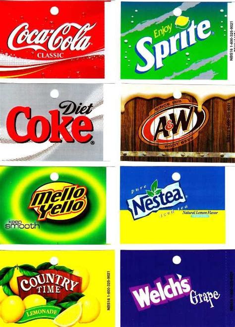 soda vending machine labels vending machine labels printable soda
