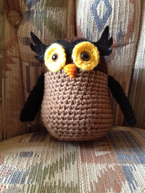 crocheted owl  patern  robotrish crochet amigurumi owl crochet