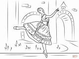 Ballet Kolorowanki Coppelia Kleurplaten Ballerina Balet sketch template
