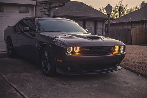 black dodge challenger  hd cars  wallpapers images backgrounds   pictures