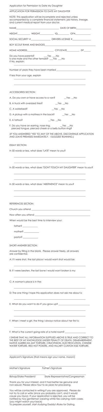 16 Best Date My Daughter Applications Images On Pinterest