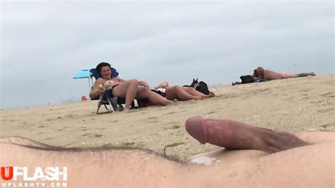 Beach Dickflash 17 With Cumshot And Mlifs Reaction Eporner