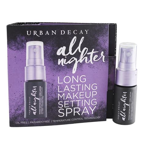 urban decay urban decay  nighter long lasting makeup setting spray
