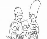 Simpsons Coloringhome sketch template