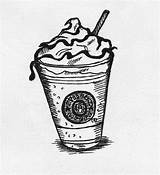 Starbucks Coloring Drawing Printable Frap Pages Excellent Happy Scribblefun Via Getdrawings Paintingvalley Davemelillo Drawings Star sketch template