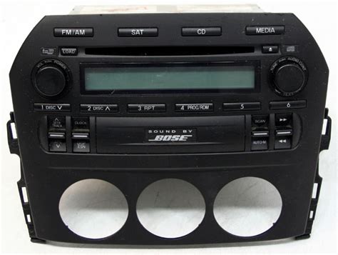 mazda mx  miata   factory bose stereo  disc changer cd player oem radio