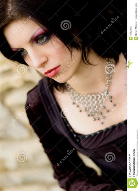 Sexy Vampire Woman Stock Image Image 12894361