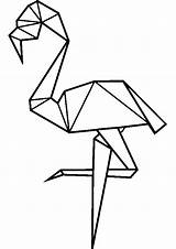 Origami Drawing Bird Coloring Pages Template Clipartmag Sheet Kiezen Bord sketch template