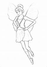 Fairy Princess Coloring Pages Getcolorings Color Getdrawings sketch template