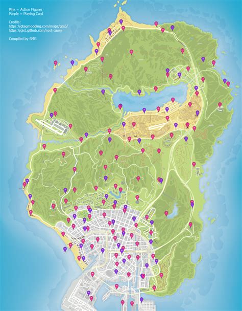 gta    map    pick  collectables
