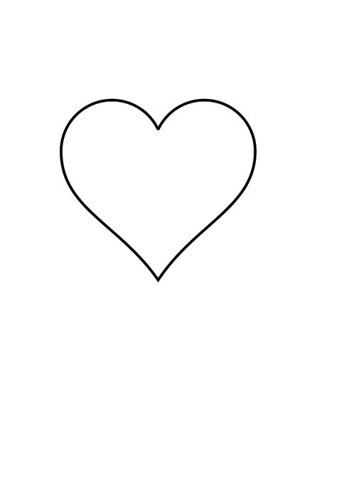 simple heart drawing clipartsco