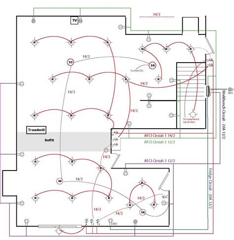simple basic house wiring diagram