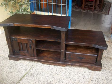 muebles rusticos de madera mesa madera