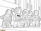 Coloring Lego Marvel Pages Avengers Popular sketch template