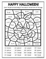 Halloween Multiplication Ks3 Jack Subtraction sketch template