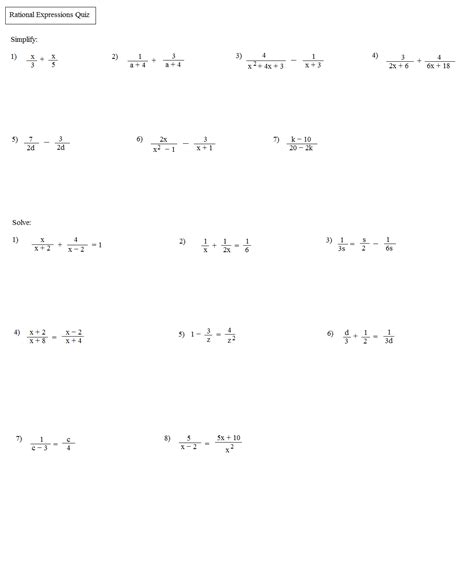 math plane solving rational equations