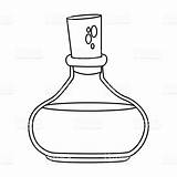 Potion Chemical Absinthe Alchemy Clipartmag sketch template