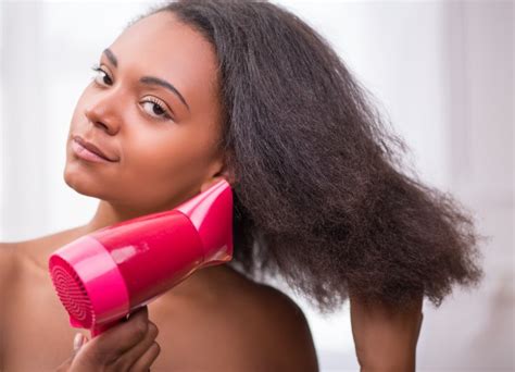 Can You Blow Dry African Textured Hair Straight
