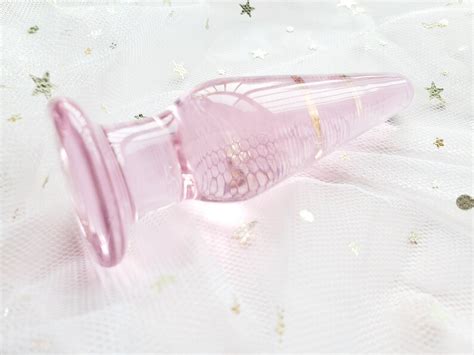 Mature Crystal Sex Toys Glass Butt Plug Small Glass Dildo Sex Toy T