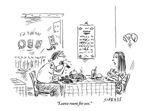 leave room for sex new yorker cartoon premium giclee print by david sipress at