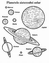 Colorat Planetele Sistemului Planse Planet Sistemul Imagini Desenat Sonnensystem Pamant Kinder Planete Copii Planeten Printable Universdecopil Cosmos Universul Lernziele Universum sketch template