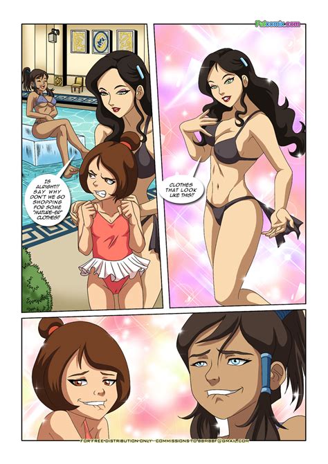 Avatar The Legend Of Korra Girls Night Out Page 4 By