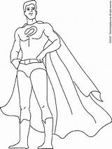 Superhero Coloring Pages Super Hero Male Kids Blank Drawing Outline Printables Printable Heroes Colouring Sheets Getdrawings Comic Book Print Party sketch template