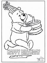 Gefeliciteerd Hartelijk Verjaardag Kleurplaten Gratuliere Geburtstag Kaart Urodziny Nukleuren Compleanno Advertentie Pooh sketch template