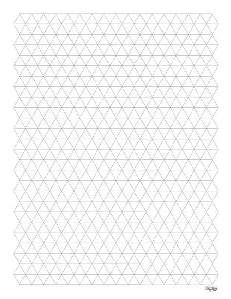 printable triangle graph paper printable graph paper   sample