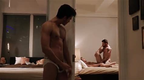 Three Hunks In Wild Dp Anal In Bed